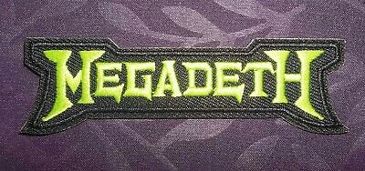 Megadeth Patch Embroidered  Dave Mustaine Heavy Metal Thrash 80's Diy